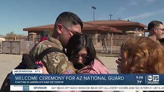 Arizona National Guard members return home to Arizona