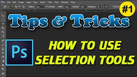 Photoshop Tips and Tricks - How to use Marquee, Lasso and Selection tools - Malayalam