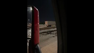 Person Crossing On Highway 401