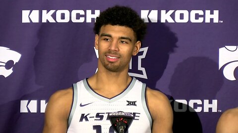 Kansas State Basketball | Markquis Nowell, Mark Smith Press Conference | K-State 82, Green Bay 64