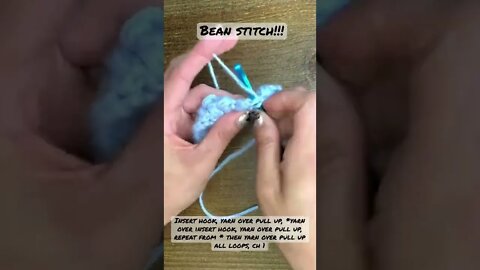 Learn to do the Bean Stitch