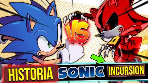 Super Sonic VS Metallix 😲| Historia Sonic Incursion