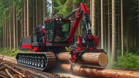 Dangerous Precision: 13 Awesome Tree Harvesting Machines