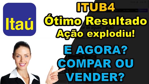 ITUB4 EXPLODIU OTIMOS RESULTADOS, COMPRAR OU VENDER?, CORRE