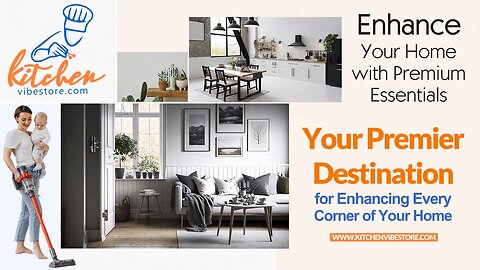 Enhance Your Home with Premium Essentials from KitchenVibeStore.com