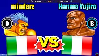 Street Fighter II': Hyper Fighting (minderz Vs. Hanma Yujiro) [Italy Vs. Italy]