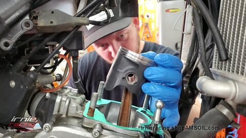 KTM 300 TPI @ 239Hrs Top End Refresh Pt.4 w/ Powervalve Clean + TSP Low Comp. Head | Irnieracing