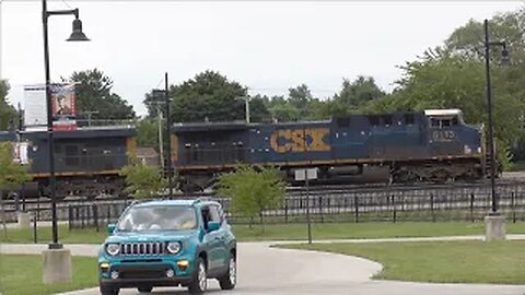 CSX M367 Manifest Mixed Freight Train from Fostoria, Ohio July 26, 2022