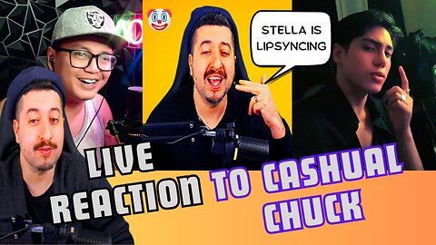 Live Reaction to Cashual Chuck's video on Stell being Pitch Corrected