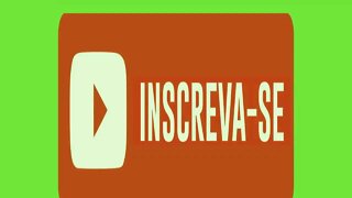 Chroma key botão inscreva-se green screen