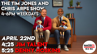 The Tim Jones and Chris Arps Show 04.22.2024 Jim Talent | Denny Hoskins