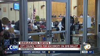 City Council Votes for SoccerCity on 2018 Ballot