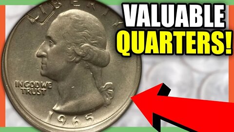 10 VALUABLE QUARTERS TO LOOK FOR - RARE QUARTERS WORTH A LOT OF MONEY!