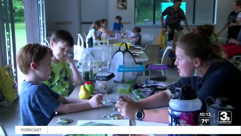 Nebraska Game and Parks holds 'Pollinator Party' to teach families about importance of insects