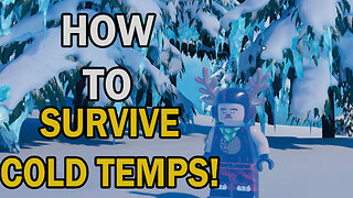 How To Survive Freezing Cold Temperatures In LEGO Fortnite