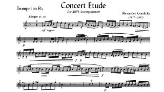 🎺🎺🎺🎺 [TRUMPET SOLO] Concert Etude, A. Goedicke