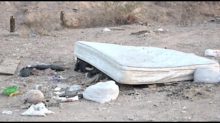 Trashy situation: Officials address illegal dumping in east Las Vegas neighborhood
