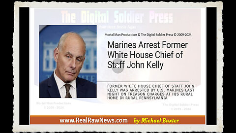 Marines Arrest Former White House Chief of Staff John Kelly