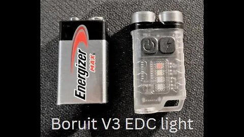 Boruit V3 EDC Keychain flashlight