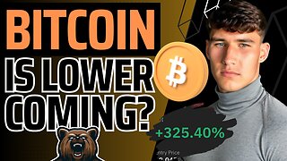 Will Bitcoin Drop Lower?📉