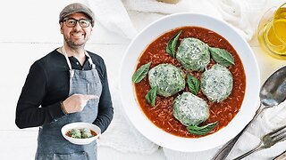 Italian Gnudi Recipe // Ricotta And Spinach Dough Balls