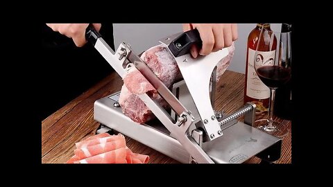 Frozen Meat Slicer | #gadgetsforeveryhome #gadgets #kitchentools
