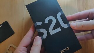 Samsung S20 5G First Impressions & Unboxing... (no edits and yes, I used a lav mic this time)