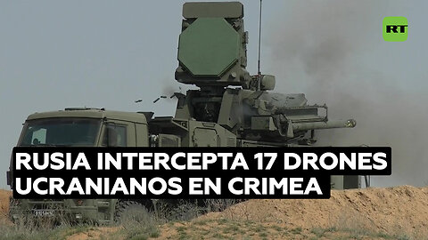 Rusia frustra un intento de Kiev de perpetrar un ataque terrorista con 17 drones contra Crimea