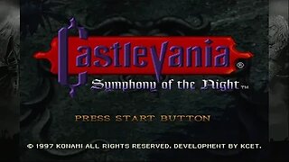 castlevania symphony of the night #1- o início do game