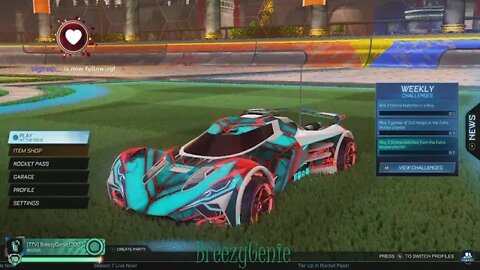 RL on a friday night lets gooo -- Watch live at https://www.twitch.tv/breezygenie