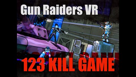 123 KILLS HARDCORE GUN RAIDERS - YARD - FREE FOR ALL on the Meta Quest 2