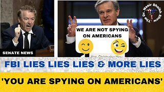 Furious Rand PAUL Exposes FBI Director Chris Wray for Using FACEBOOK to Spy on AMERICANS