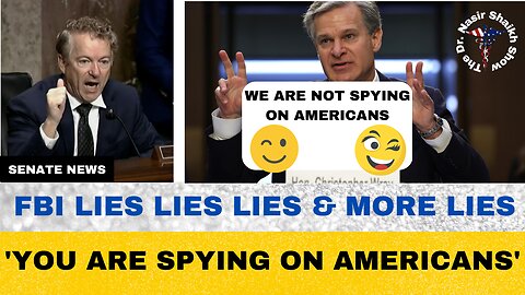 Furious Rand PAUL Exposes FBI Director Chris Wray for Using FACEBOOK to Spy on AMERICANS