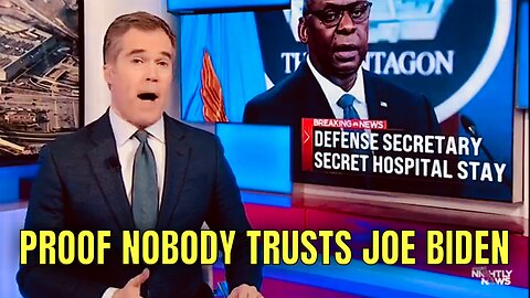 WOW! Nobody told Joe Biden about his own Defense Secretary being in the ICU for 3 days! 😮