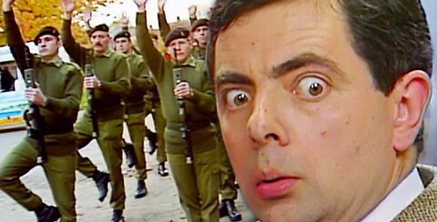 Mr Bean Comedy || Army || Funny Clips