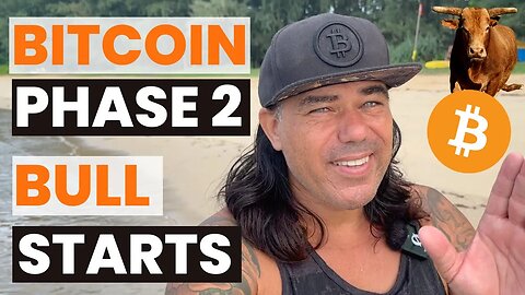 BITCOIN PHASE 2 OF THE BULL MARKET STARTS BUT...!!