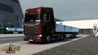 ETS2 Gameplay | Scania 730 S | Werite to Hannover Expo | Krone Profi Liner Building 6t
