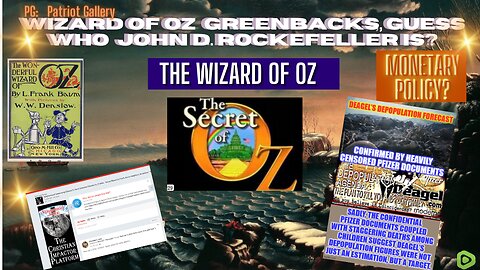 Edited Pt3 It's the Money, Wizard of OZ Greenbacks, NO LEGITIMATE RIGHT TO PROPERTY