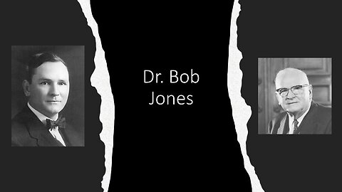GIANTS in Christian Education #1 Dr. Bob Jones