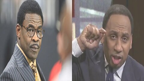 Stephen A Smith BLASTS ESPN for Keeping Michael Irvin Off TV