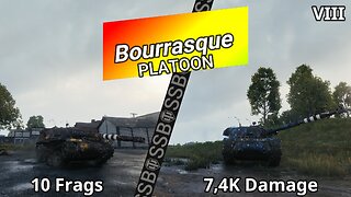 Platoon 2xBourrasque | World of Tanks