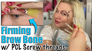 Firming my Brow Bone with PCL Screw threads, AceCosm | Code Jessica10 saves you Money