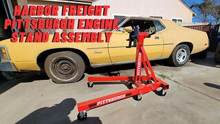 Harbor Freight Pittsburgh Engine Stand Assembly