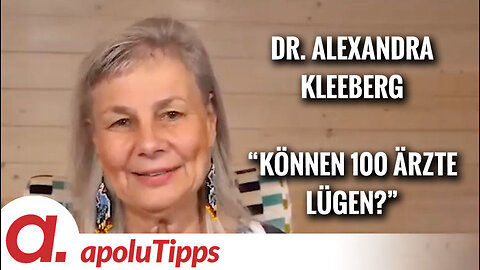 Interview mit Dr. Alexandra Kleeberg – “Können 100 Ärzte lügen?”