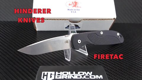 Rick Hinderer Knives Firetac