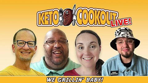 Keto Cookout Live! Carnivore Diet Hangout with JT @PokoMoonFam