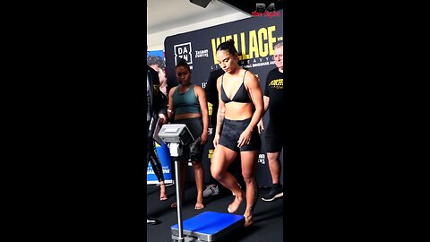 Mariah Turner official weigh-in interview #boxing #women