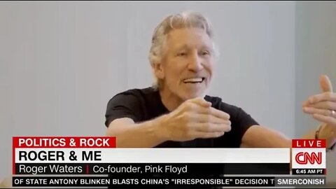 Roger Waters BLASTS CNN HOST over Ukraine & The USA.