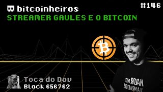 Streamer Gaules e os bitcoins na corretora