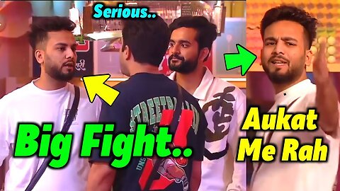 Bigg Boss fight #elvish vs #abhinash